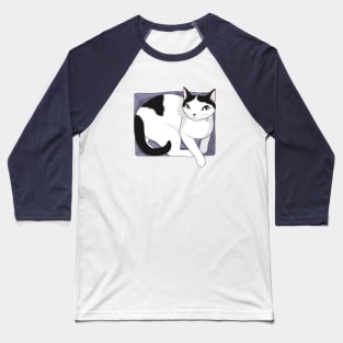 If It Fits, Cat Sits Baseball T-Shirt